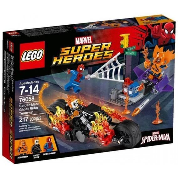 Конструктор Lego Супер Герои Человек-паук Союз с Призрачным гонщиком