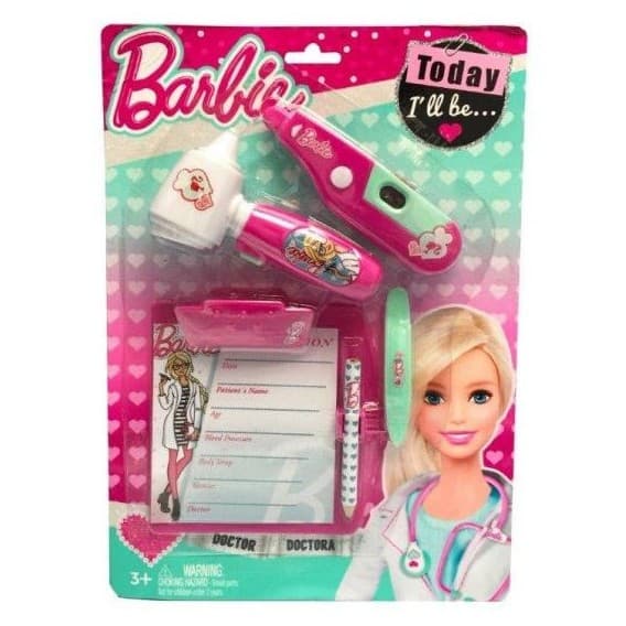 Игровой набор юного доктора Barbie на блистере D121B