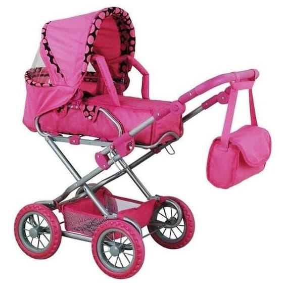 Большая коляска для кукол Buggy Boom Infinia 8459