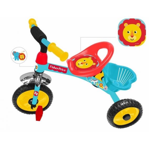 Детский трехколесный велосипед Fisher price HF1M новинка 2018