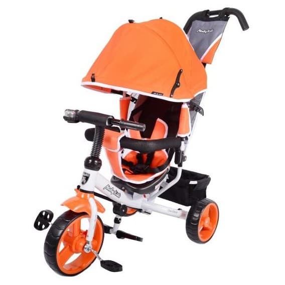 Велосипед Moby Kids Comfort EVA 10x8 оранжевый