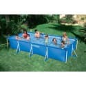 Каркасный бассейн Rectangular Frame Pool Intex 450х220х85 см