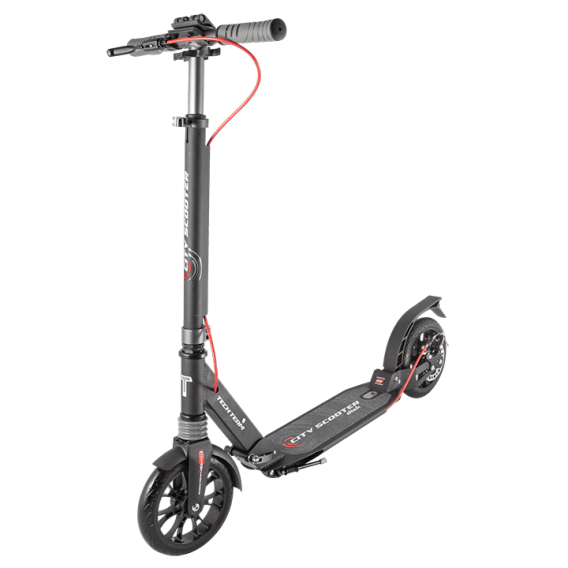 Самокат Tech Team City Scooter Disk Brake 2020, чёрный